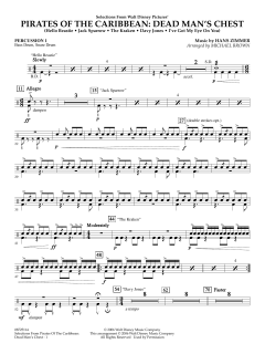 Selections From Pirates Of The Caribbean: Dead Man's Chest von Hans Zimmer (Download) 