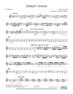 Street Tango von Astor Piazzolla (Download) 
