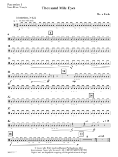 Thousand Mile Eyes von Mark Fabio (Download) 