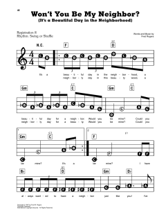 Won't You Be My Neighbor? von Fred Rogers (Download) 