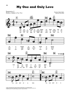 My One And Only Love von Guy Wood (Download) 