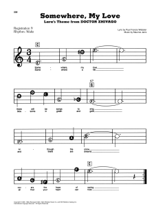 Somewhere, My Love (Lara's Theme from Doctor Zhivago) von Maurice Jarre (Download) 