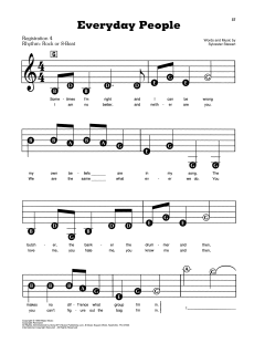 Everyday People von Sylvester Stewart (Download) 