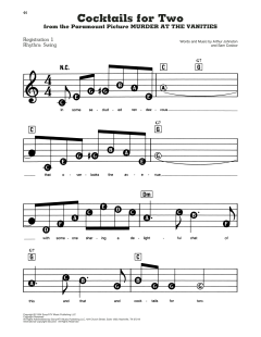Cocktails For Two von Duke Ellington (Download) 