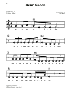 Bein' Green von Frank Sinatra (Download) 