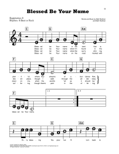 Blessed Be Your Name von Matt Redman (Download) 