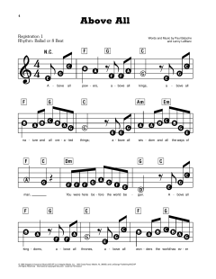 Above All von Paul Baloche (Download) 