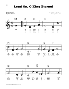 Lead On, O King Eternal von Ernest W. Shurtleff (Download) 