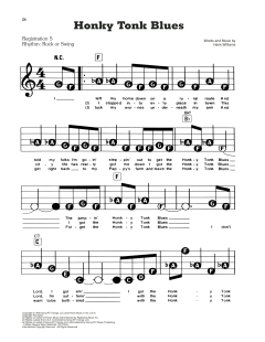 Honky Tonk Blues von Hank Williams (Download) 