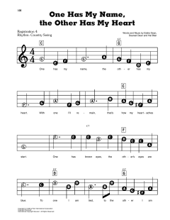 One Has My Name, The Other Has My Heart von Hal Blair (Download) 