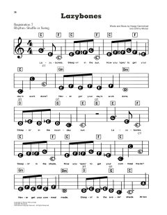 Lazybones von Johnny Mercer (Download) 
