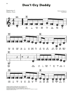 Don't Cry Daddy von Elvis Presley (Download) 