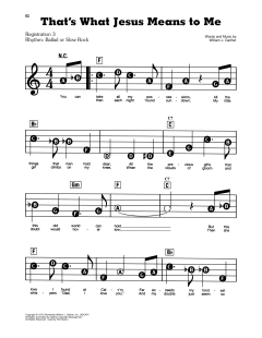 That's What Jesus Means To Me (Download) 