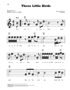 Three Little Birds von Bob Marley (Download) 