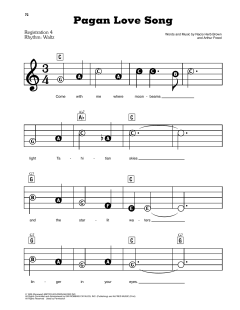 Pagan Love Song von Arthur Freed (Download) 
