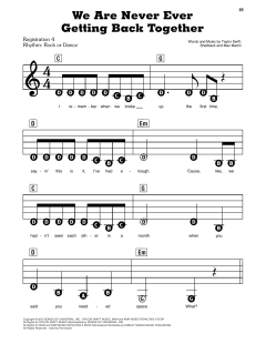 We Are Never Ever Getting Back Together von Taylor Swift (Download) 