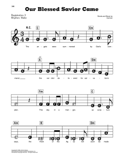 Our Blessed Savior Came von Carman (Download) 