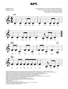 APT. von Theron Thomas (Download) 