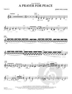 A Prayer for Peace von John Williams 