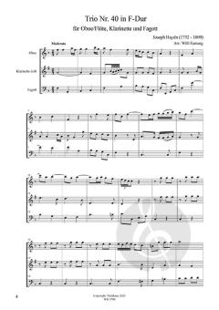 Trio Nr. 40 von Joseph Haydn 