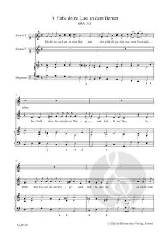 Habe deine Lust an dem Herren SWV 311 von Heinrich Schütz (Download) 