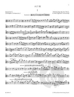 Die Kunst der Fuge BWV 1080 von Johann Sebastian Bach 
