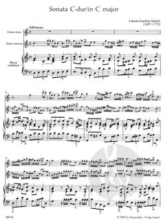Triosonate C-Dur von Johann Joachim Quantz (Download) 