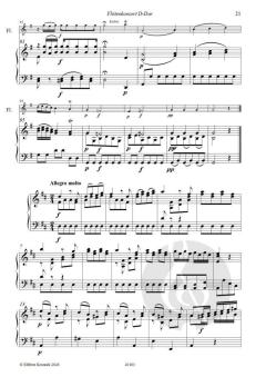 Flötenkonzert D-Dur von Josef Myslivecek 