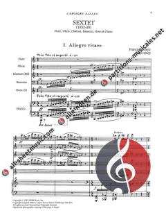 Sextet von Francis Poulenc 