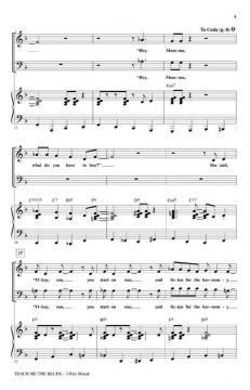 Teach Me The Blues von Kirby Shaw 