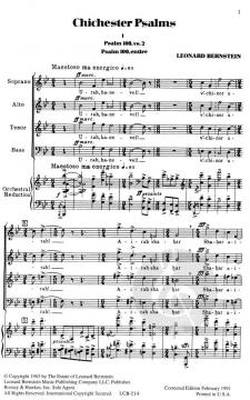 Chichester Psalms (Leonard Bernstein) 