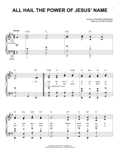 All Hail The Power Of Jesus' Name von Oliver Holden (Download) 