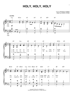 Holy, Holy, Holy von John Bacchus Dykes (Download) 