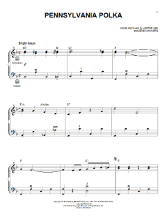 Pennsylvania Polka von Lester Lee (Download) 