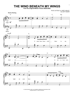 The Wind Beneath My Wings von Bette Midler (Download) 