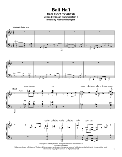 Bali Ha'i von Richard Rodgers (Download) 