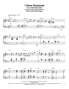 I Have Dreamed von Richard Rodgers (Download) 