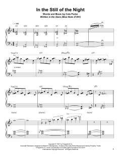 In The Still Of The Night von Cole Porter (Download) 