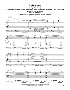 Poinciana von Buddy Bernier (Download) 