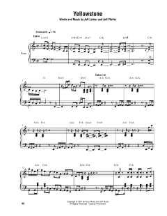 Yellowstone von Jeff Lorber (Download) 