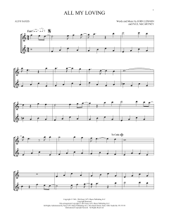 All My Loving von The Beatles (Download) 