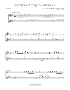 Do You Want To Build A Snowman? von Robert Lopez (Download) 