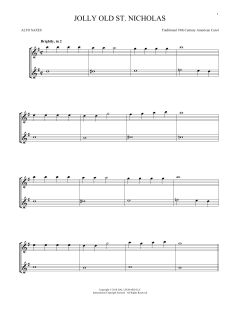 Jolly Old St. Nicholas (Download) 
