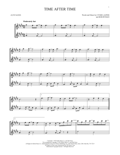 Time After Time von Cyndi Lauper (Download) 