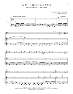 A Million Dreams von Benj Pasek (Download) 