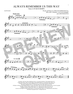 Always Remember Us This Way von Lady Gaga (Download) 