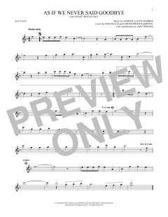 As If We Never Said Goodbye von Don Black (Download) 