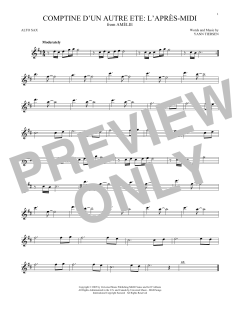 Comptine d'un autre Ã©tÃ©: L'aprÃ¨s-midi von Yann Tiersen (Download) 