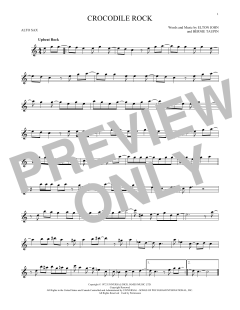 Crocodile Rock von Elton John (Download) 