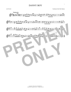 Danny Boy von Frederic Edward Weatherly (Download) 